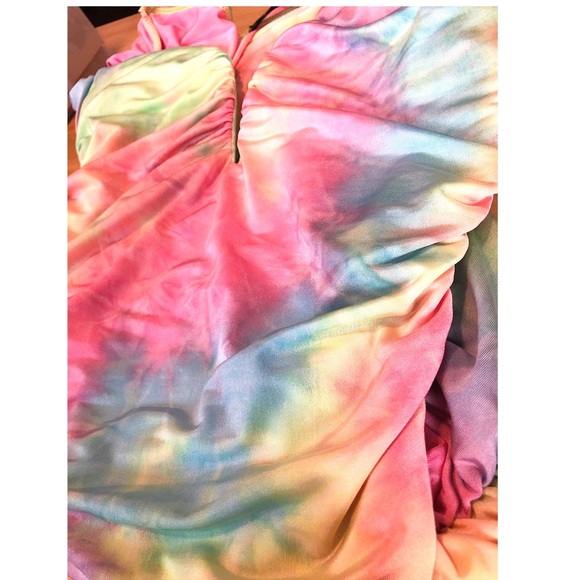 Tie-Dye Mini Dress - Picture 5 of 6